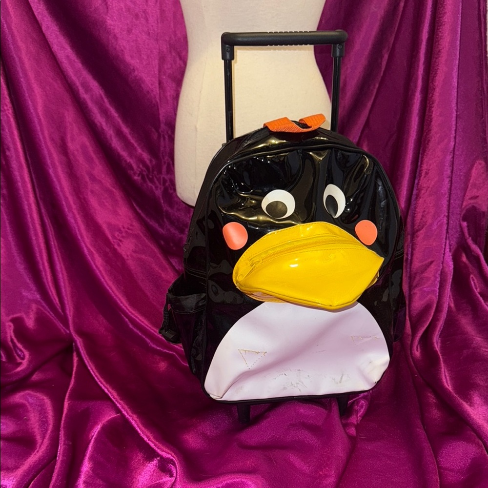 Penguin Rolling suitcase, converted into Backpack